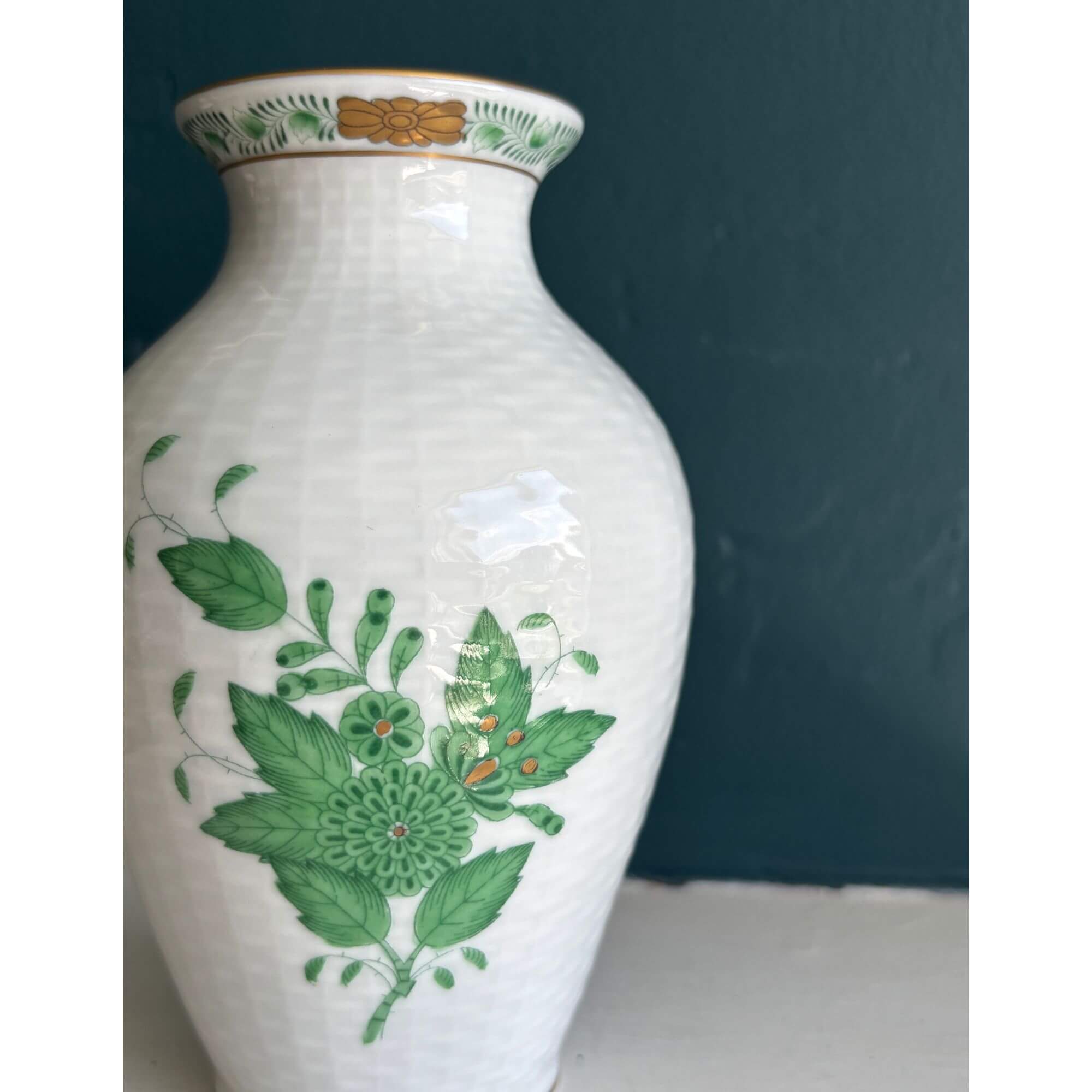 Herend Apponyi Chinese Bouquet Vase